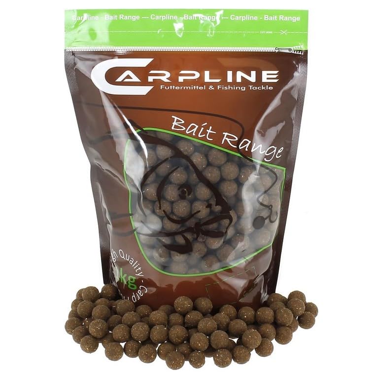 Boilies Fischmehl Neutral - 10 kg - 20 mm - Karpfenköder zum Angeln, Futterboilies zum Anfüttern von Karpfen, Carp Baits, Angelfutter mit Lockstoff