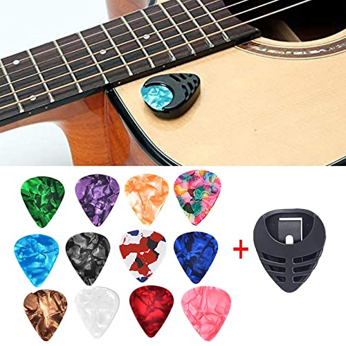 SHULLIN 16 Piece Guitar Pick Set including 4 Pick Holders - Image 4