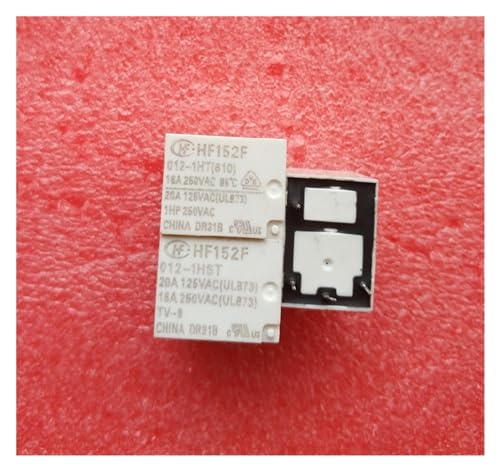 Relé de potencia de 4 pines y 9VDC modelo HF152F para control electrónico 3