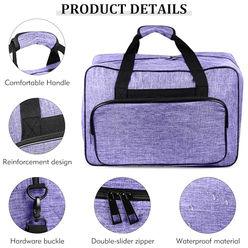 Sac fourre-tout universel pour machine à coudre protégeant des chocs - 3