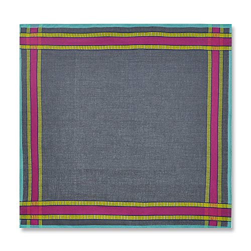Men\'s Soft Cotton Handkerchiefs with Assorted Color 6 Piece Gift Set by Zenssia