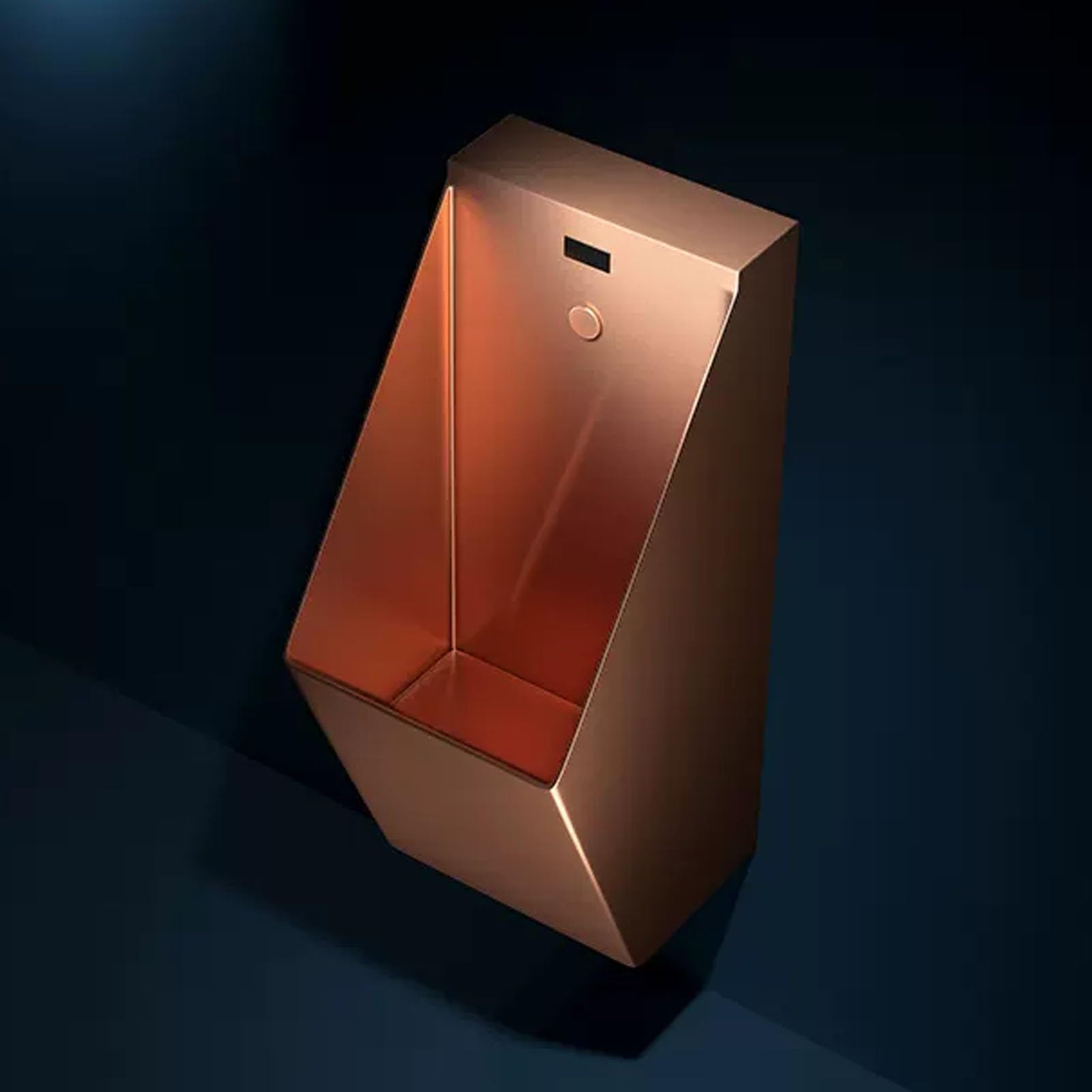 OTQEFTN 304 Stainless Steel Urinal, Wall-Mounted Integrated Induction Urinal, Commercial Residential High Efficiency Flushing Urinal, for Schools/Public Places