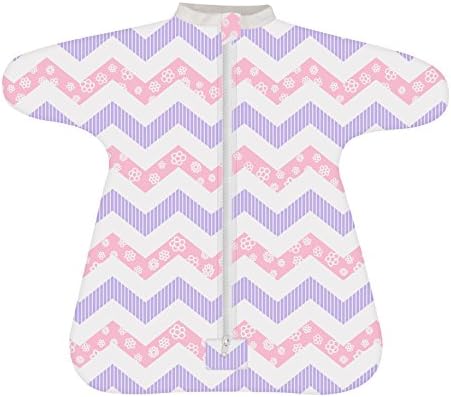 Cozy Baby Sleeper by Revelae - Sweet Chevron - Large