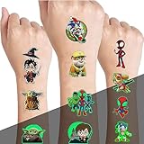  Tattoo Kinder,180+ Leuchtende Tattoo Aufkleber Kinder,Mixed Style Tattoo Kinder,Kindertattoos für Mädchen Jungen Mitgebsel Kindergeburtstag