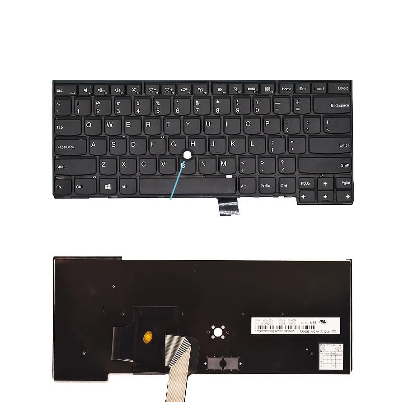 Clavier rétroéclairé Russe Lenovo ThinkPad T440 L450 pour travailler en déplacement de nuit