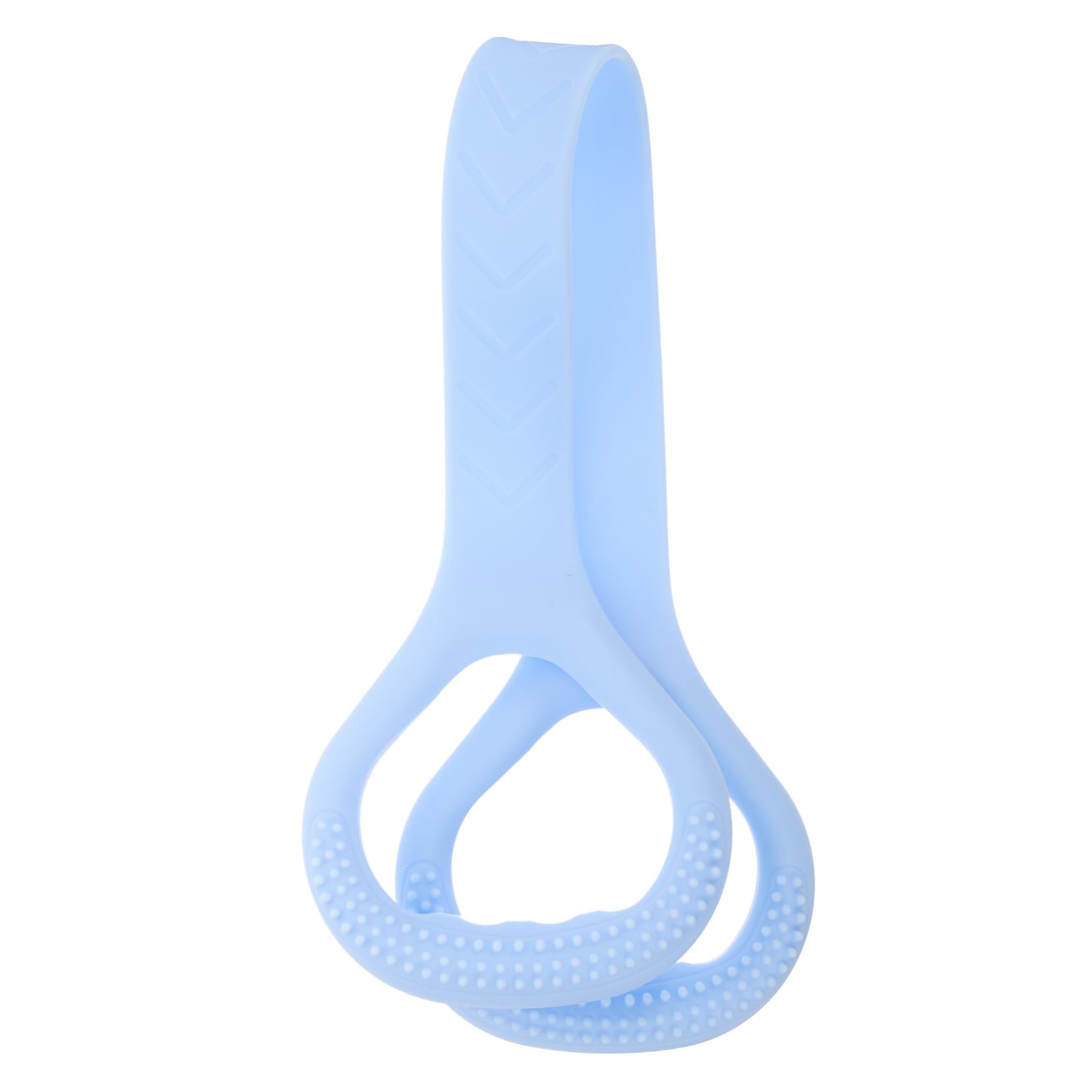 Abaodam 5 Pièces Bandes d'exercice résistance des Bandes d'entraînement Bandes de Fitness Bandes de résistance avec poignées exerce des Bandes Bande Extensible Gel de silice Ciel Bleu