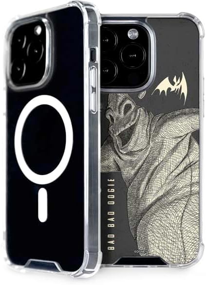 Skinit Phone Case Compatible with MagSafe iPhone 15 Pro - Officially Licensed Disney The Nightmare Before Christmas Bad Bad Oogie Design
