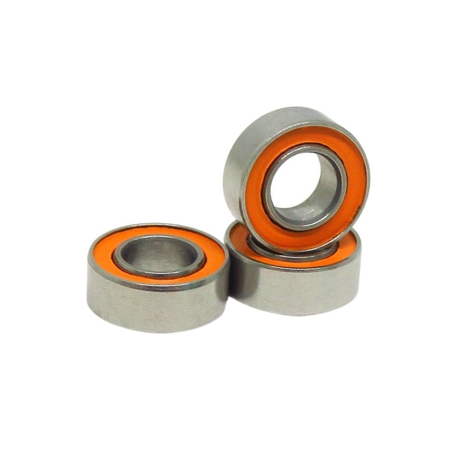 NOBIRTBSA 10 PCS 4x8x3mm SMR84 2RS 2OS ABEC7 Stainless Steel Hybrid Ceramic Bearing 4 * 8 * 3 SMR84C MR84 RS CB DIY Remote Control