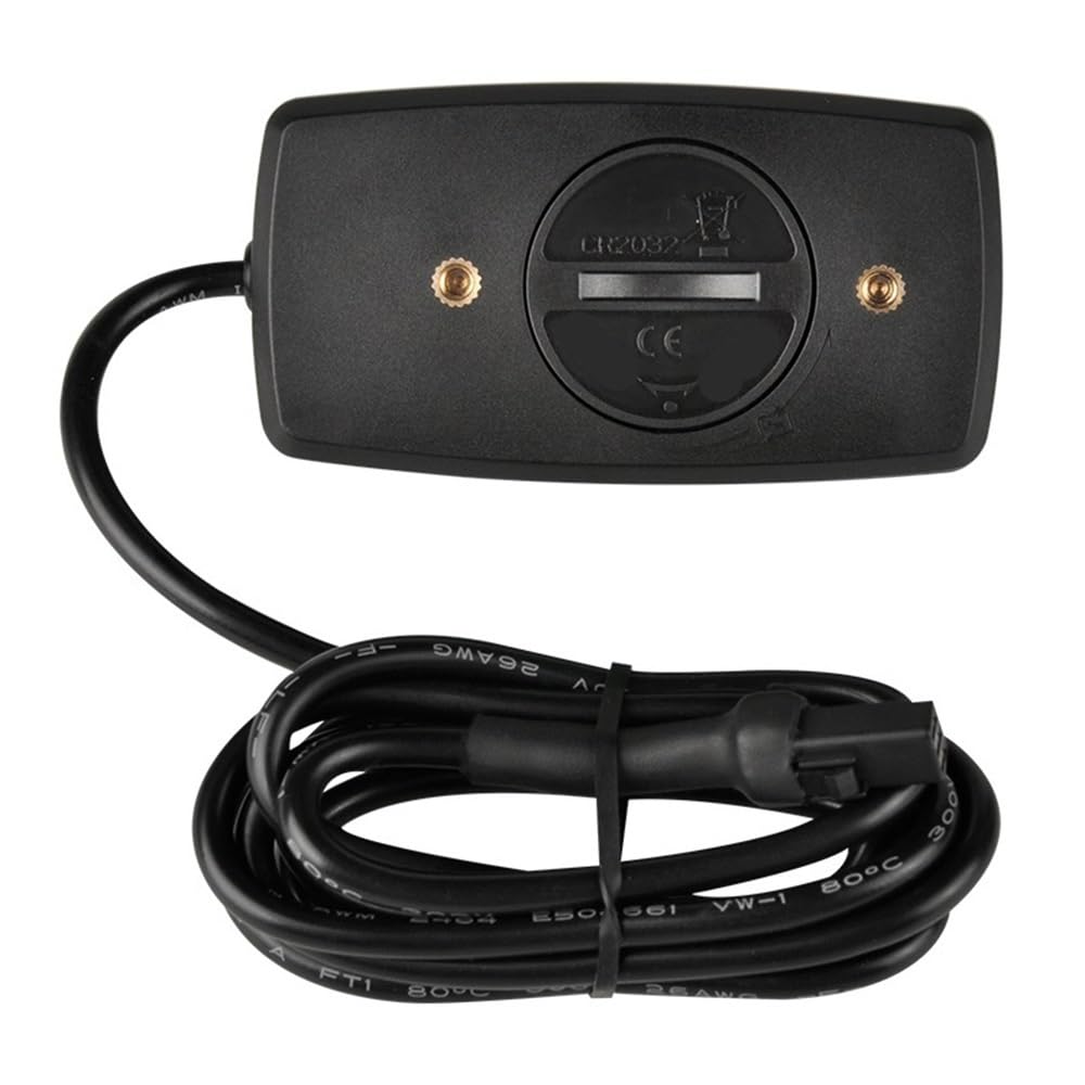 Odómetro Tablero Tacómetro Digital Medidor de Horas Reseteable Termómetro Temperatura Motocicleta Inductivo para Barcos Motor Gas Marina ATV