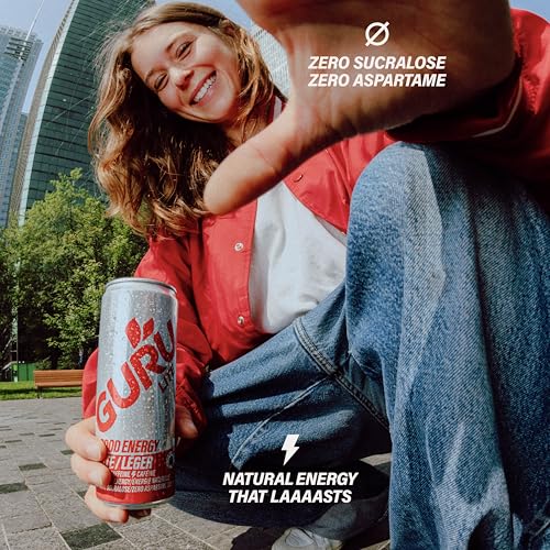 Image of Guru, Lite Energy Drink, 12 Ounce