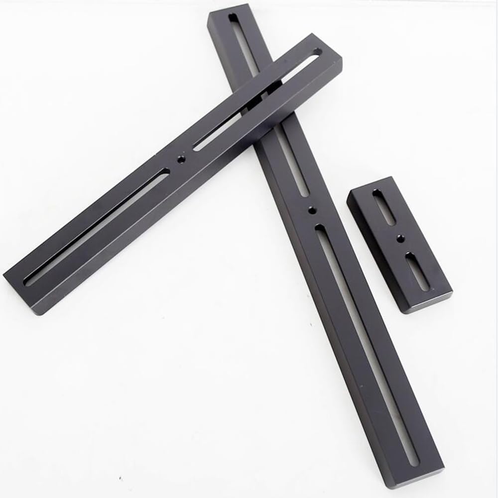 Multi-Functional Dovetail Plate Black 100mm/300mm/400mm Astronomical Telescope Accessories Telescope Mount Vixen Dovetail (Black-400mm)