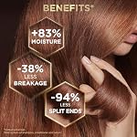 Garnier Whole Blends Honey Treasures Repairing Shampoo for Damaged and Dry Hair, Repairs Split Ends and Breakage, more Moisture, Paraben-Free, 1180ml