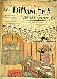  Les Dimanches de la femme N°1 - 1ère année : Le couvert à l\'américaine - Une Salle à manger Moderne
