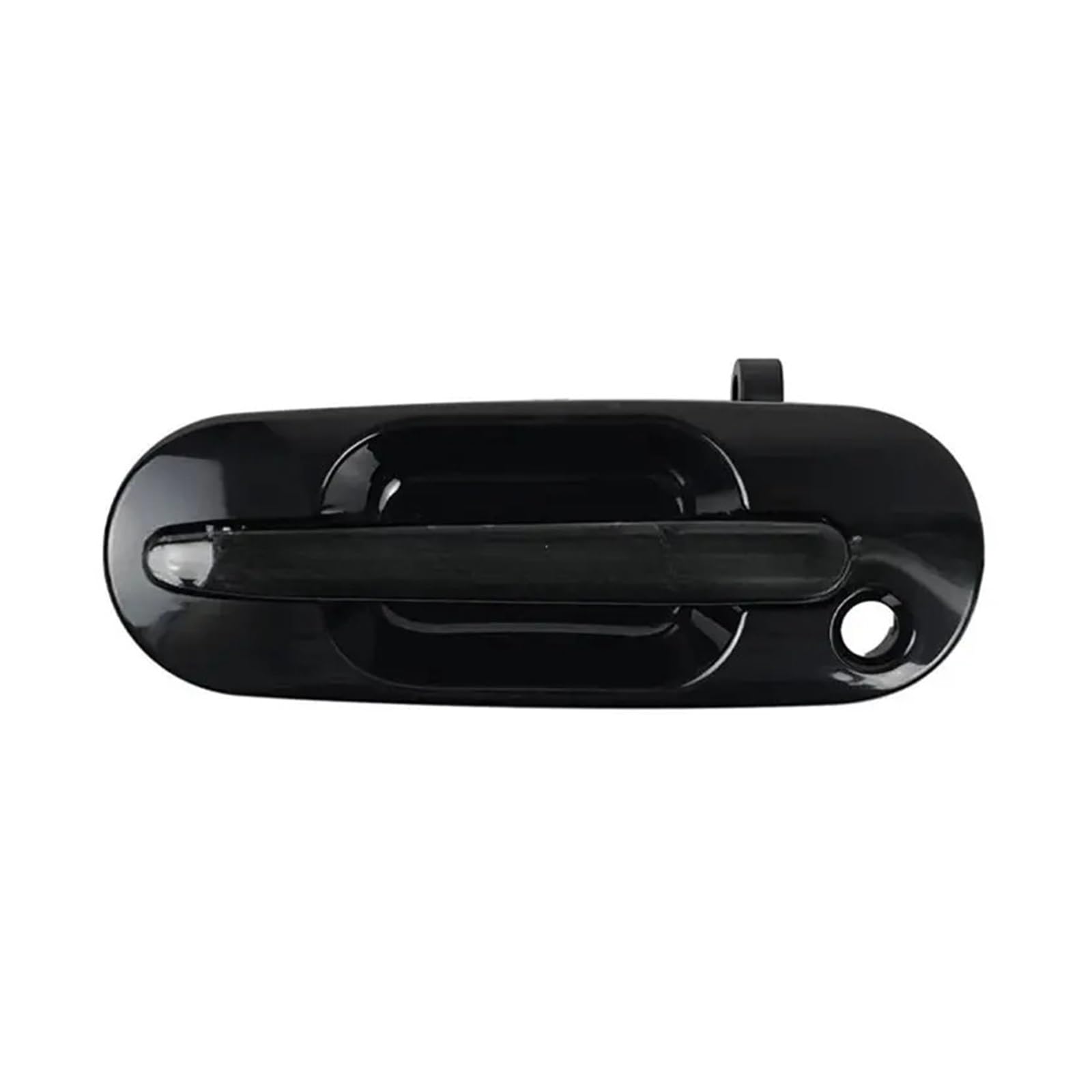 TNTGEBFVBG Universal Car Exterior Door Handle for CR-V for CRV 1997-2001 Left & Right Black Accessories 2Pcs Car Front Exterior Door Handle Outside Outer Kit(Black 1)