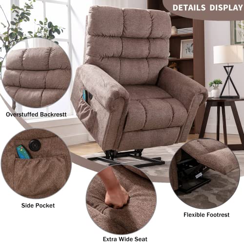 Phoenix Home Power Lift Massage And Heat Recliner, Brown #TOP5