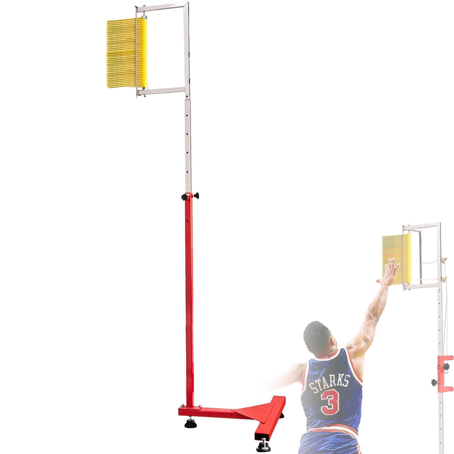 Probador de salto vertical para adultos, equipo de entrenamiento de salto de altura de pie, probador de medición de salto de prueba vertical, campos deportivos interiores y exteriores