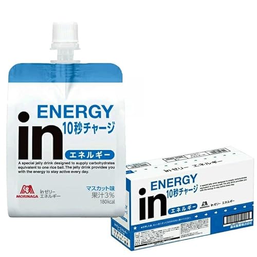 [定期便] 森永製菓 inゼリー エネルギー 180g×6個入り 4ヵ月連続でお届け インゼリー ゼリー飲料