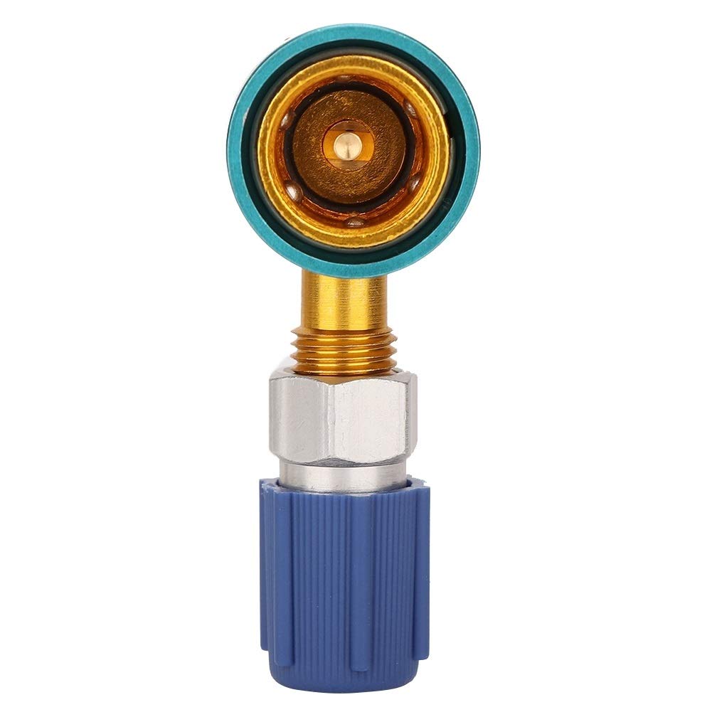 Adapter do klimatyzacji samochodowej - VOBOR R1234YF do R134A niska strona automatyczna klimatyzacja szybkozłączka adapter złącza klimatyzacji montaż klimatyzacji