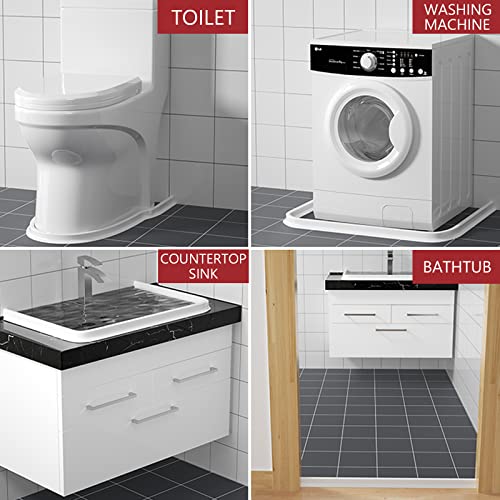 67 Inch Collapsible Shower Water Dam, Bathroom Shower Threshold Water Dam, Kitchen Dry And Wet Separation Water Barrier, Bendable Water Guard Shower Splash Guard #TOP6