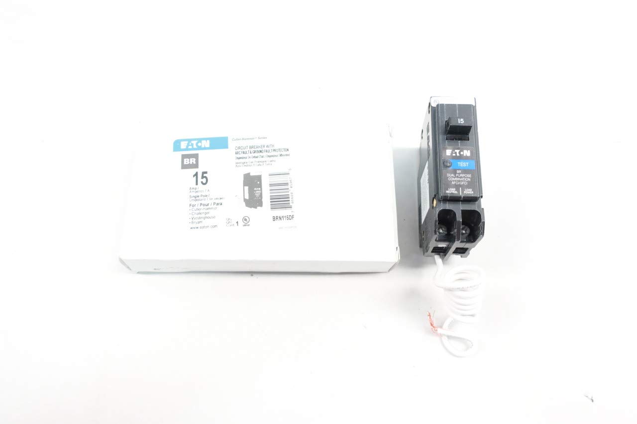 CUTLER HAMMER BRN115DF Miniature Circuit Breaker 1P 15A 120V-AC