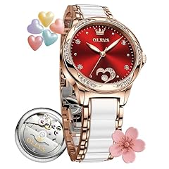 Red Dial/Rose Gold Ceramic Strap