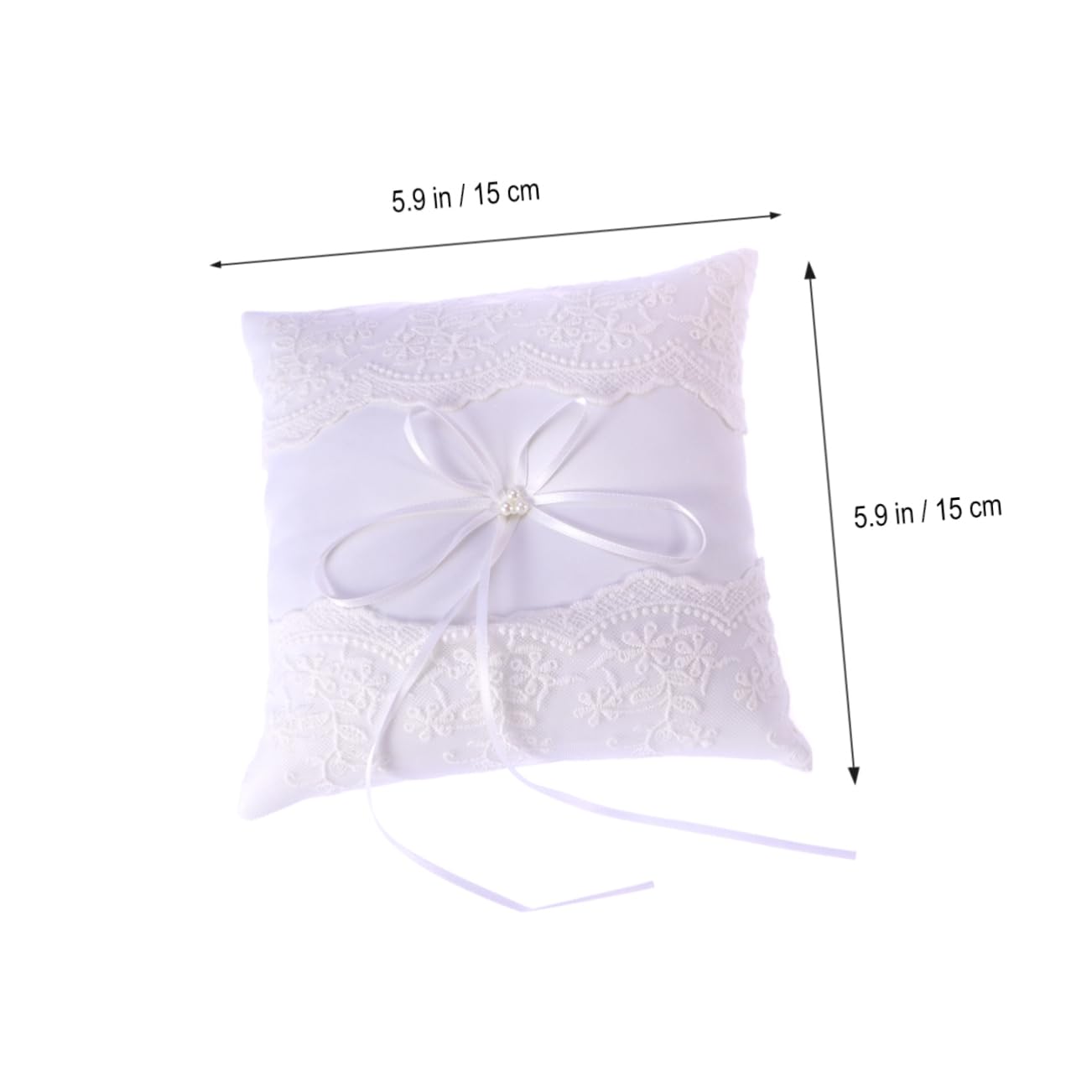 jojofuny 3 Pezzi 20x20cm Cuscino Da Sposa Decorazione Nuziale Cuscino Decorativo
