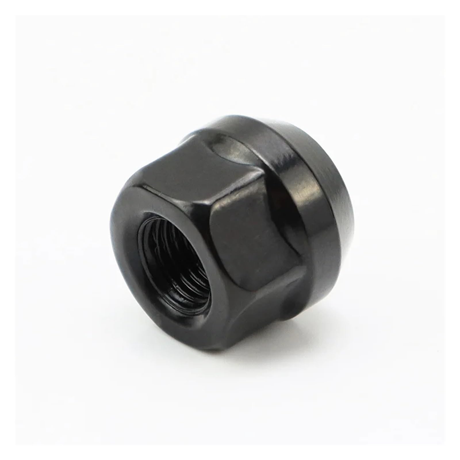 20 szt. Czarne nakrętki do kół z otwartym końcem wysokość 21mm nakrętki z końcówką 1/2-20,m14x1,5,m12x1,5,m12x1,25 klucz 19mm(1-2-20)
