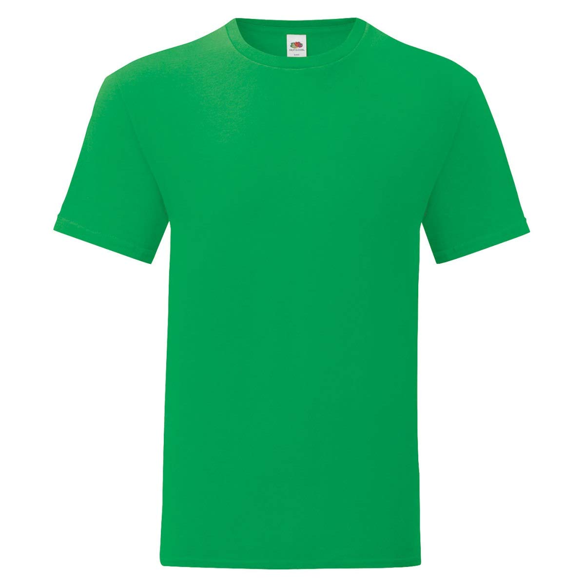 Fruit of the Loom iconic T-shirt, sizes S - 5XL, meadow green, L