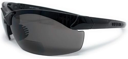 Miniatura 3 de The Grant Bifocal Sun Reader - Gafas de sol deportivas y envolventes para lectura, gafas de seguridad unisex