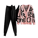 LCDIUDIU Conjunto De 3 Piezas para Mujer, Conjun