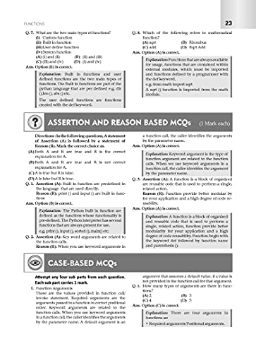 Image of Oswaal CBSE MCQs Question Bank Chapterwise For Term-I, Class 12, Computer Science (With the largest MCQ Question Pool for 2021-22 Exam)