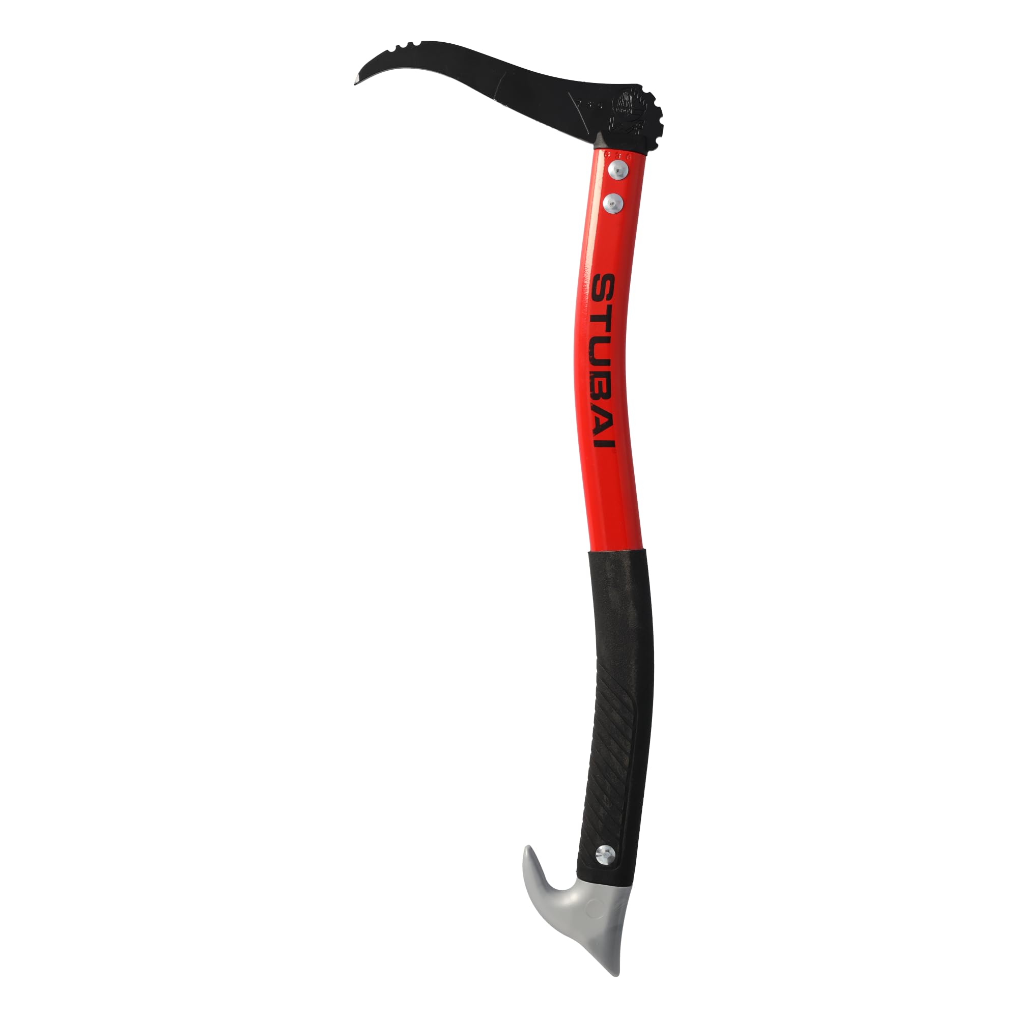 STUBAI Handsappie | Manche Ergonomique incurvé en Aluminium | 500 mm | Tire-Branche | Pince à Main pour ramasser, déplacer et Transporter des Morceaux de Bois et des Troncs d'arbres