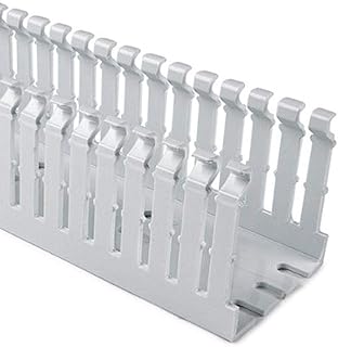 Hellermann Tyton 184-33004 High Density Slotted Wall Wiring Duct, 3