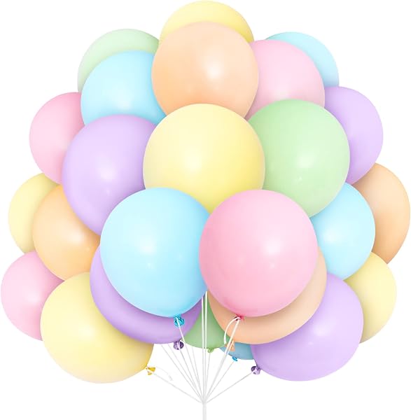 Ballons Bleus, 30 pcs Ballons Bleu Pastel en Latex 12 pouces 30,5 cm Ballon Bleu Bébé Clair avec Ruban pour Fêtes d'Anniversaire Prénatale Sexe Révéler Mariage Décorations Baby Shower Neutre Baptême - 4