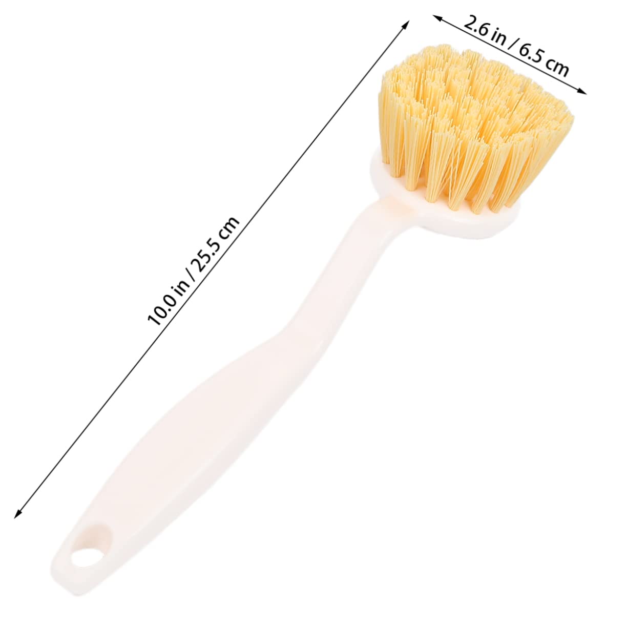 BESTYASH 1Pc Long Handle Dish Brush Multifunctional Kitchen Scrubber for Pots and Pans Durable Bristles for Easy Cleaning for Washing Dishes and Kitchenware