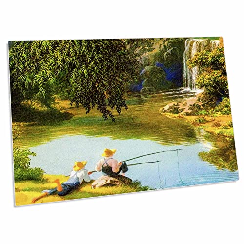 3dRose Vintage Good Ol Days - Desk Pad Place Mats miniatura 1