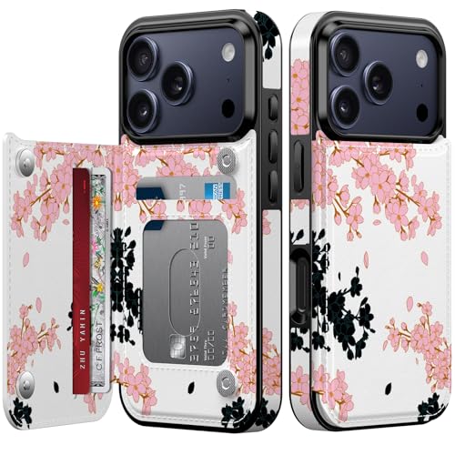 FUNMIKO iPhone 17 Prop z^P[X J[hz_[t RFIDubLO ~^[O[h̗ی & ԕAj}fUC U[LbNX^htCN[W[ - ubNƃsN̍