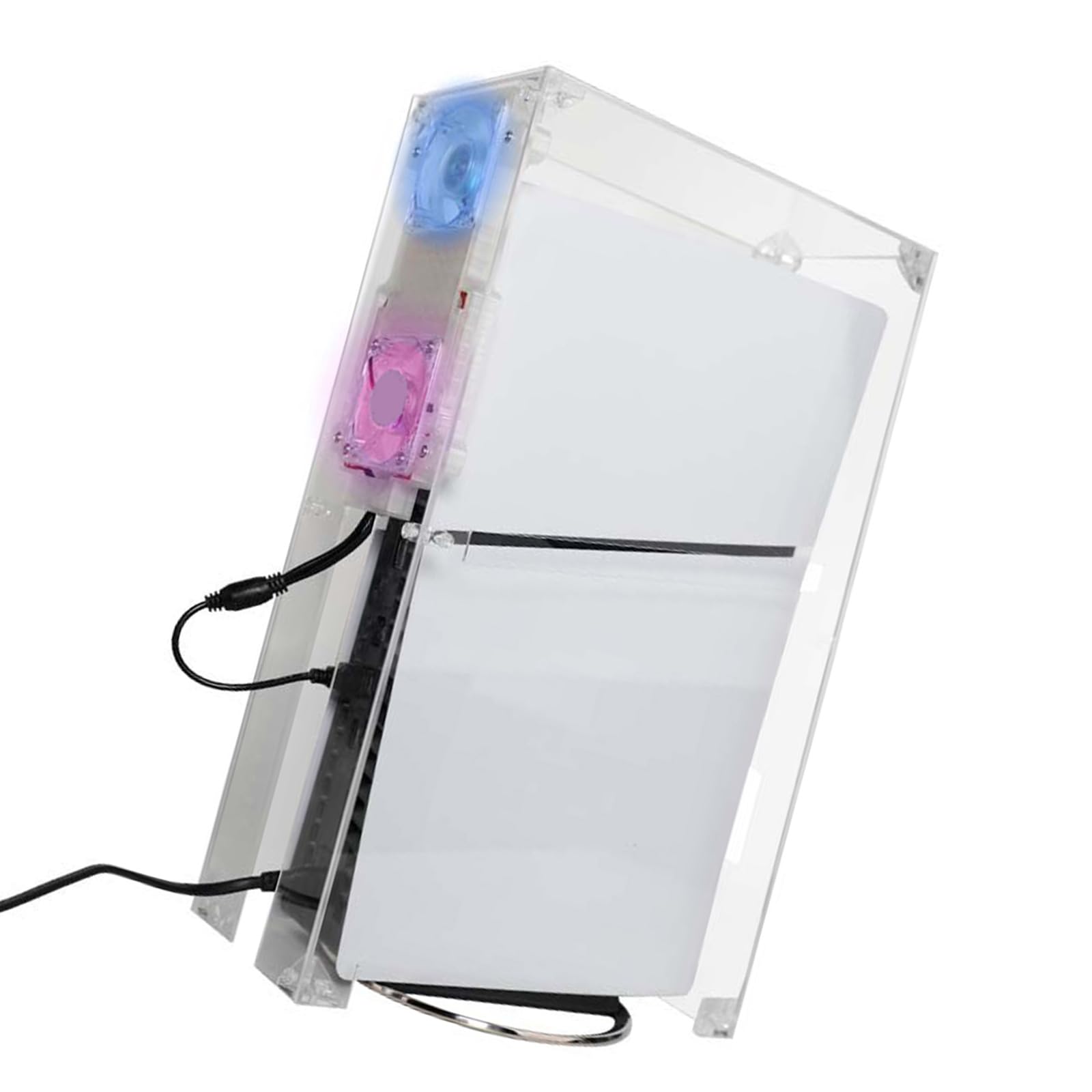 Copertura protettiva in acrilico trasparente per modelli selezionati con raffreddamento migliorato e custodia per console gioco portatile