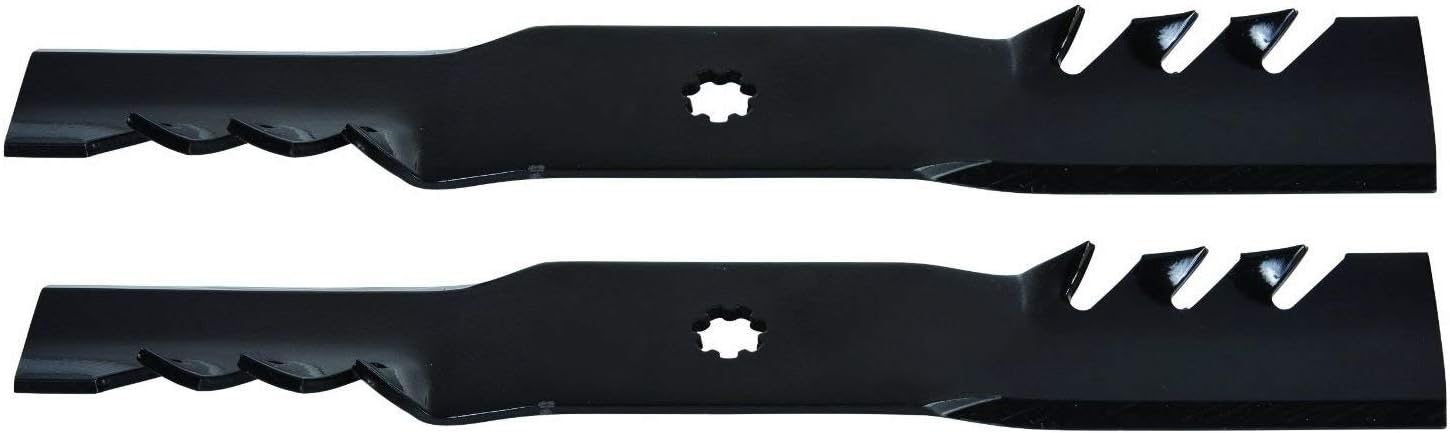 EAGLEGGO New 2 Gator G5 Mower Deck Blades for John Deere GY20850 D110 D120