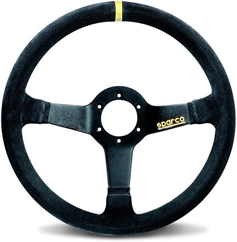 Sparco Strwhl 345 Suede Black (spa015R345MSN)