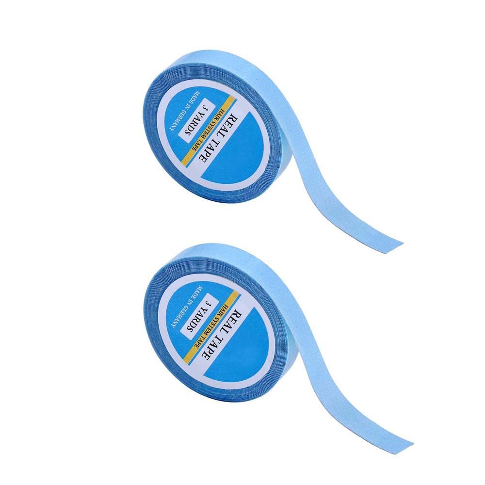 ELECDON Double Sided Tape Lace Front Support Tape Waterproof Tape for Wigs, Wigs, Hair Pieces, Hair Extensions, 2 Pcs