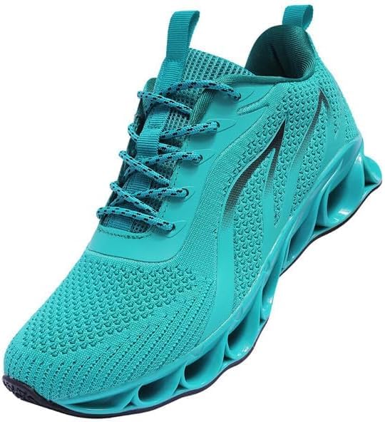 Men's Sneakers Sport Running Athletic Tennis Walking Shoes, Mens Slip on Running Walking Shoes Blade Tennis Casual Fashion Sneakers