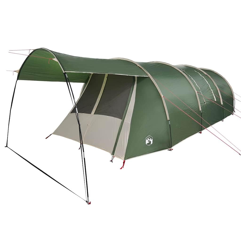 Zielony namiot tunelowy 4 osoby 740x370x220 cm