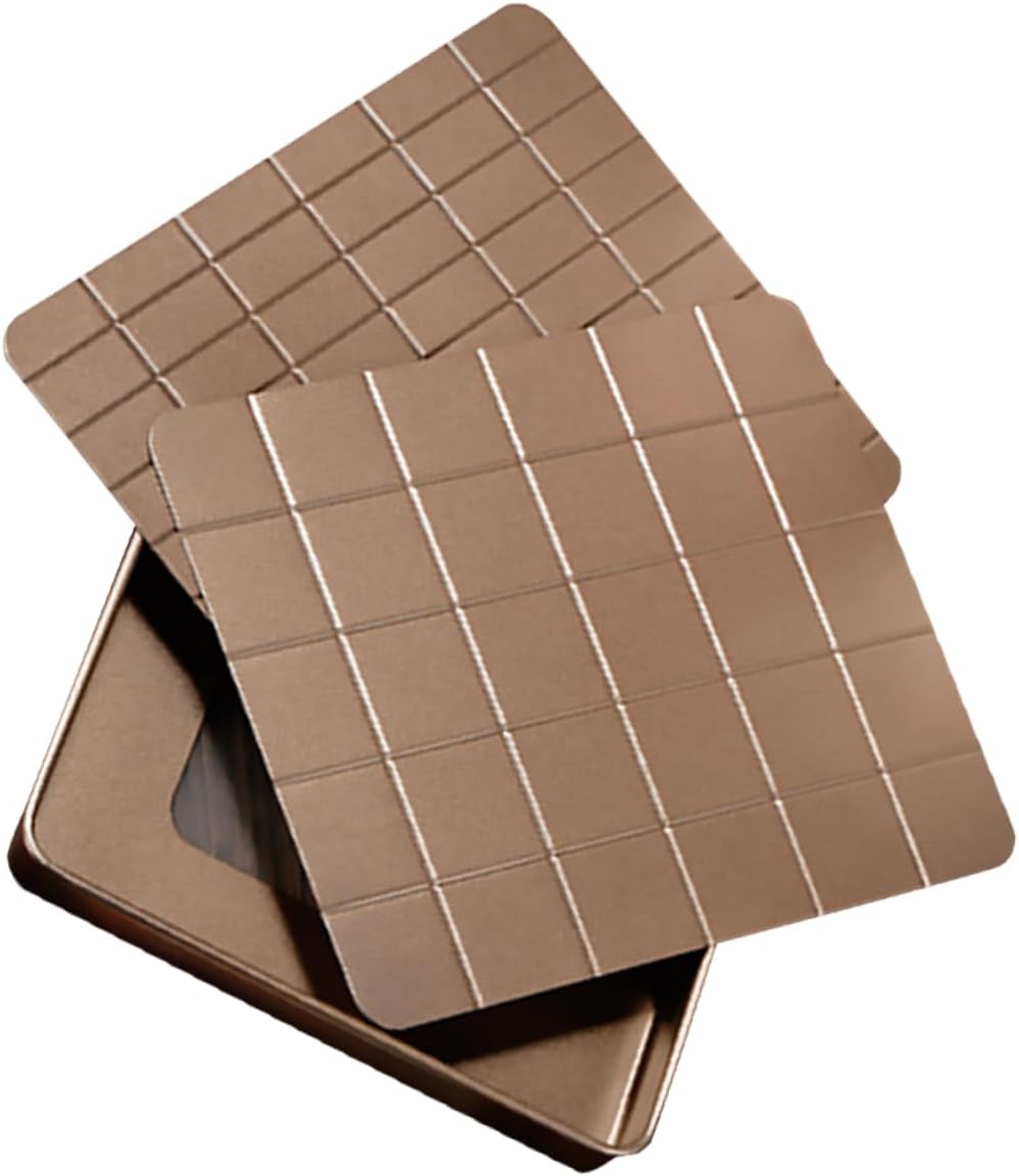 Nougat Shaping Tray Set Nonstick Baking Pastry Tools for Handmade Nougat Candy Premium Metal Mold with Smooth Design for Easy Demoulding and Cleaning Kitchen Supplies for Sweet