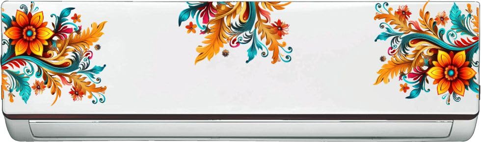 Image of 'Abstract colour splash illustration'' AC Sticker (96 cm x30 cmx 24 cm) (Multicolour 1)