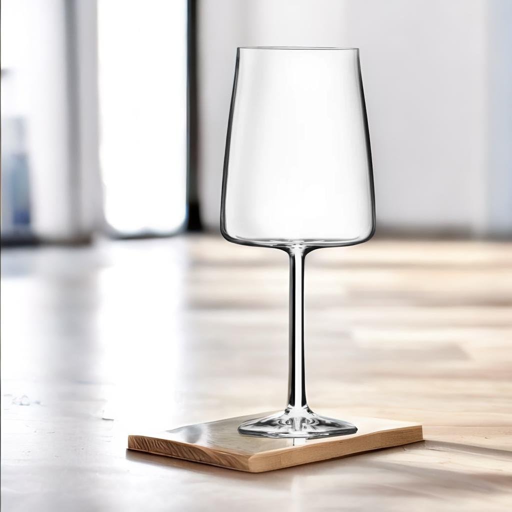 RCR Essential Calice Vino 55 cl Set 6 Pz In Vetro Cristallino
