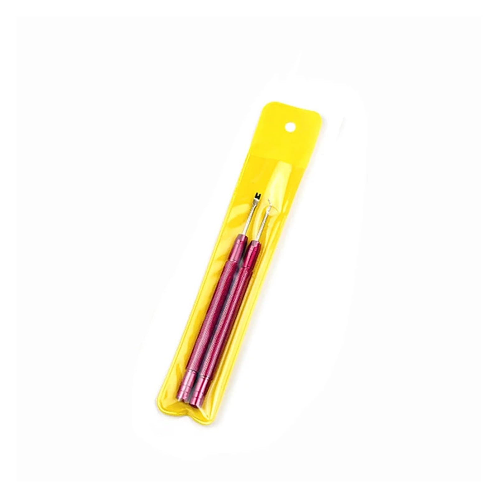 FDCSKINX 2pcs Watch Hands Remover Manual Hand Needle Removal Lifting Tool Alloy Steel Repair Accessories For Watchmaker(Red)