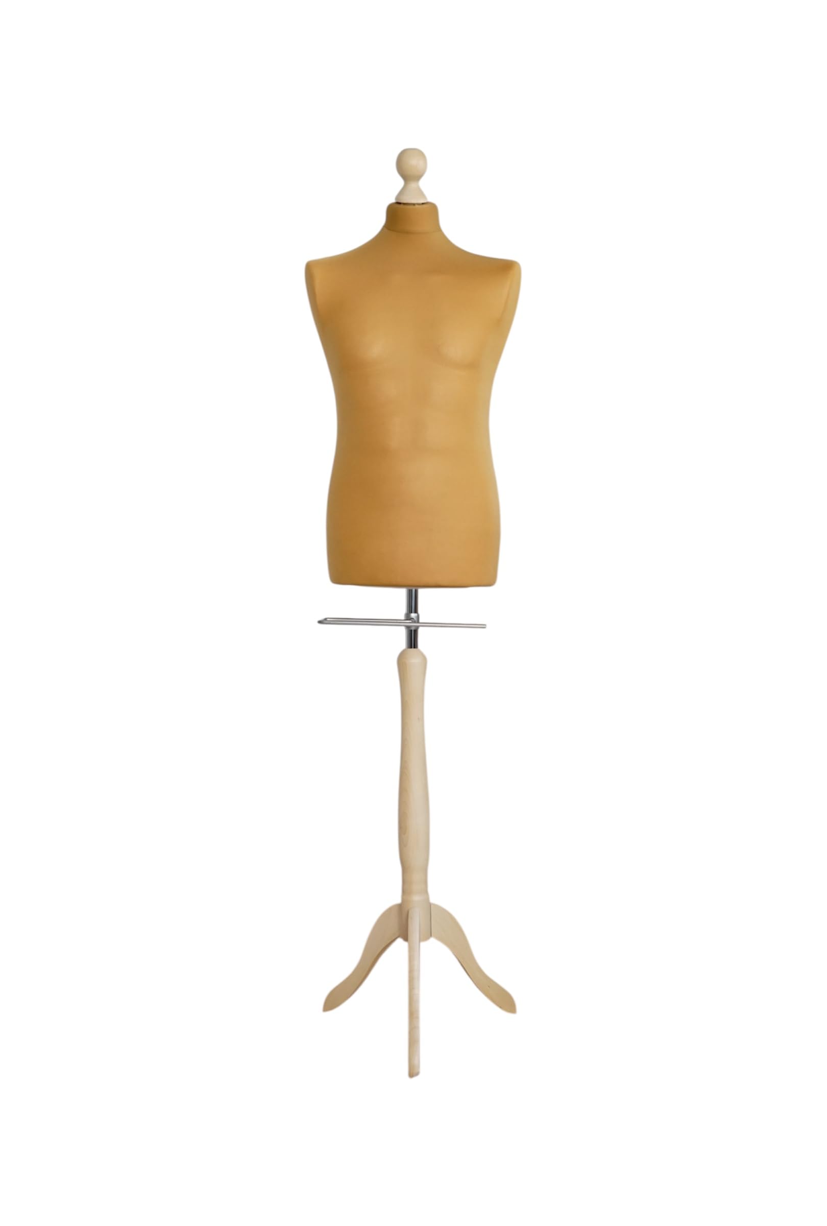 Maniquí de costura masculino para diseño de trajes y escaparates de moda