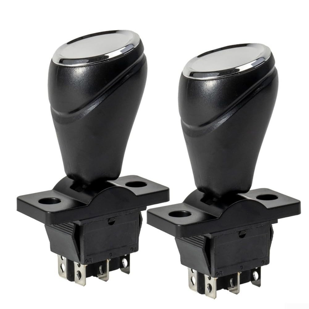 12V Joystick Switch with Forward Reverse and 360 Degree Automatic Reset for Children's Bumper Cars Suitable for 6V,12V,24V Models