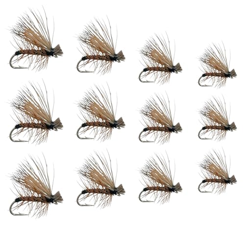 Feeder Creek Premium Black Elk Hair Caddis Flies